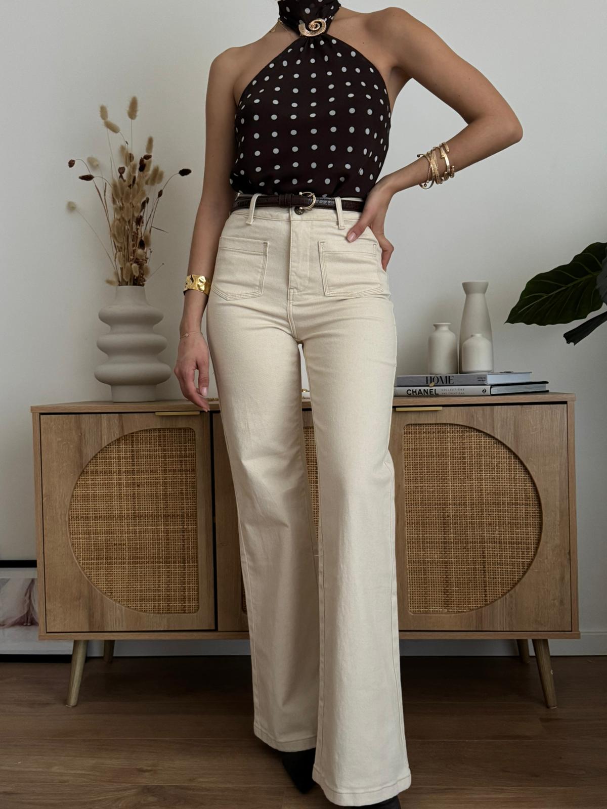 Jeans Liorè Beige