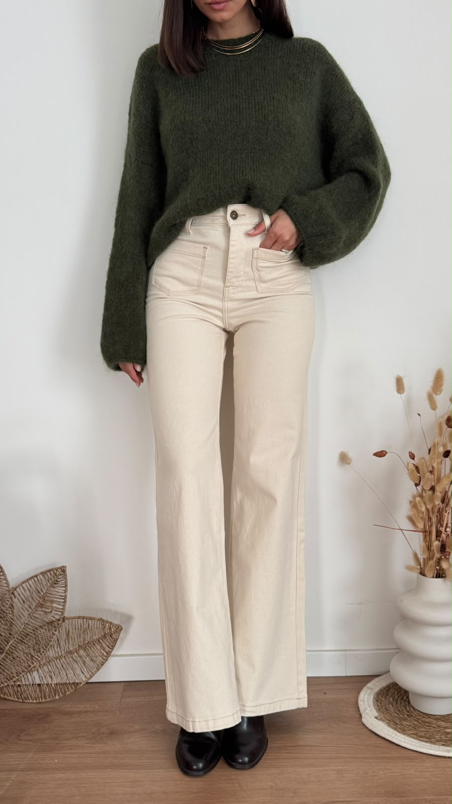 Jeans Liorè - beige - vista 6