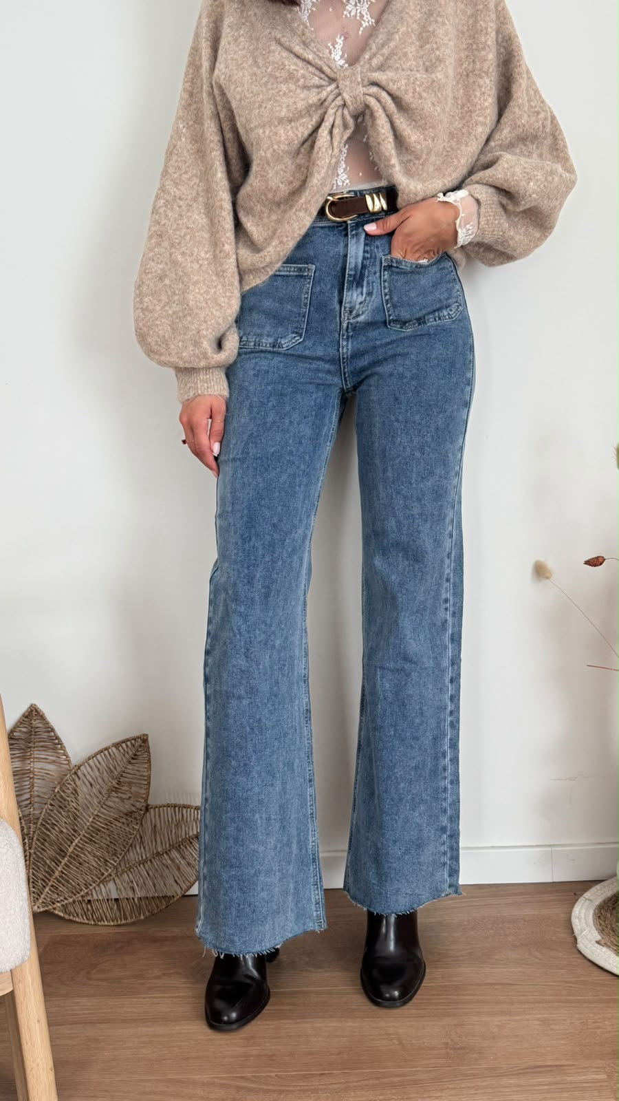Jeans Rowan - blu denim - vista 1