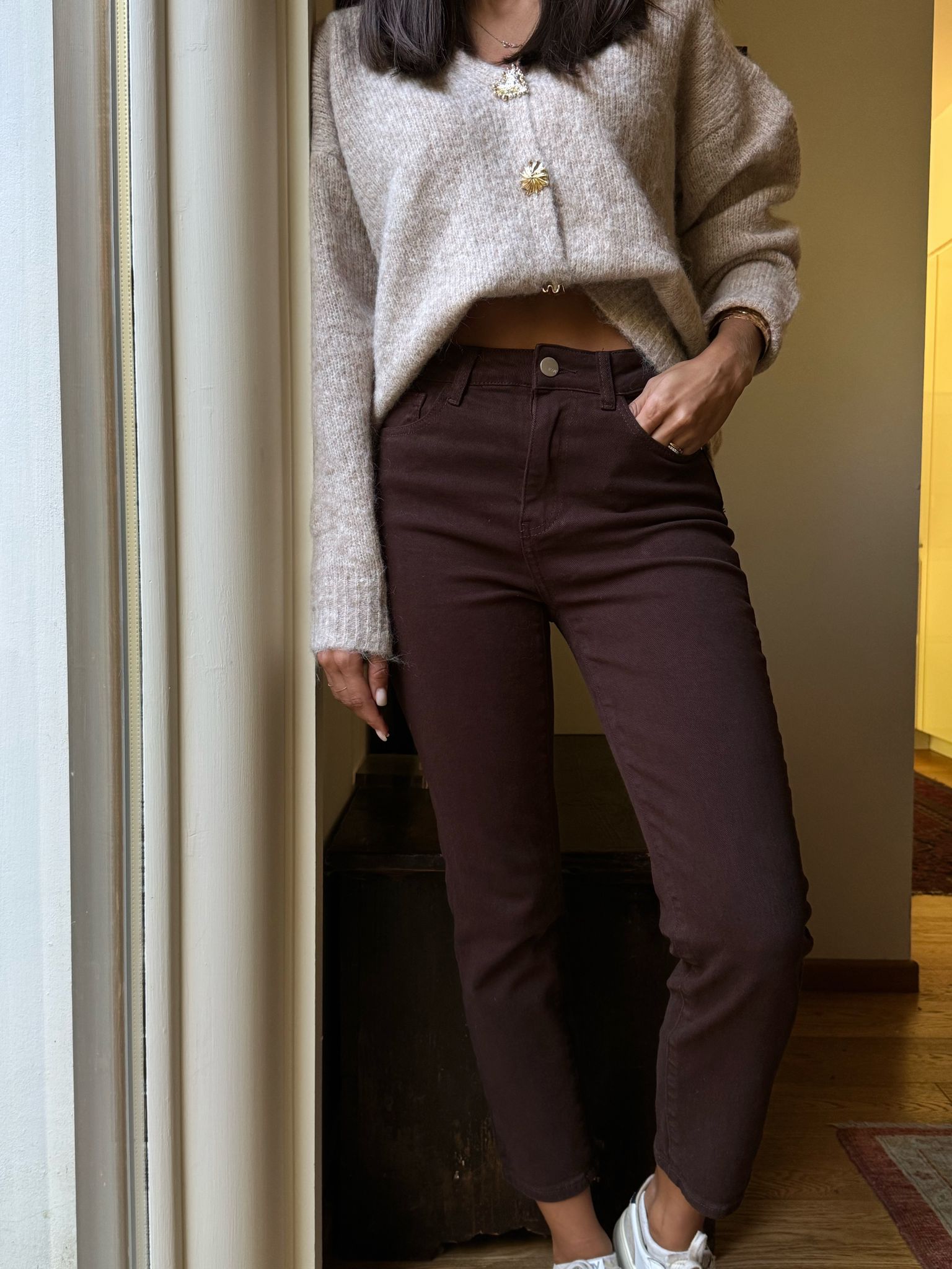 Jeans Ginevra Marrone CAPO IN PRE ORDINE * IN RIASSORTIMENTO
