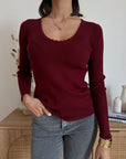 Maglia Sabina Bordeaux