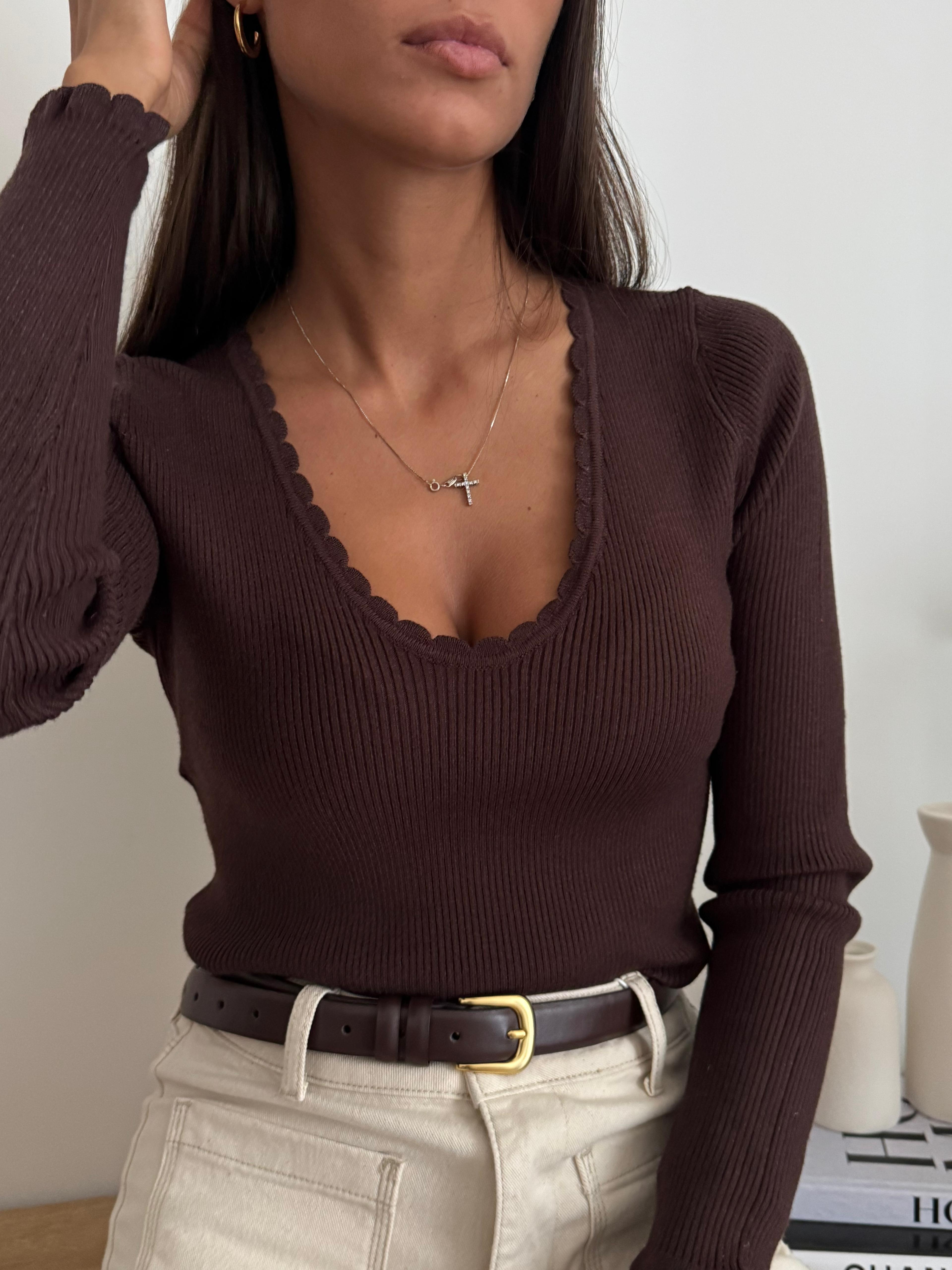 Maglia Sabina Cacao