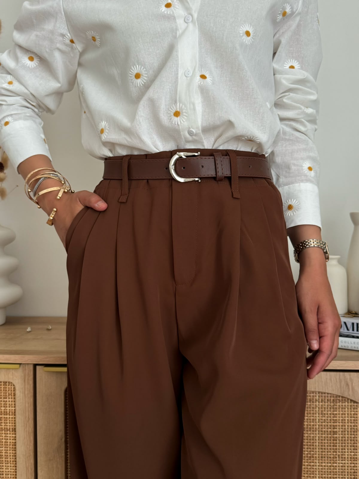 PANTALONE AUDREY CAFFE'