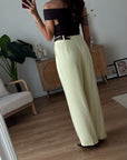 PANTALONE AUDREY GIALLO BURRO