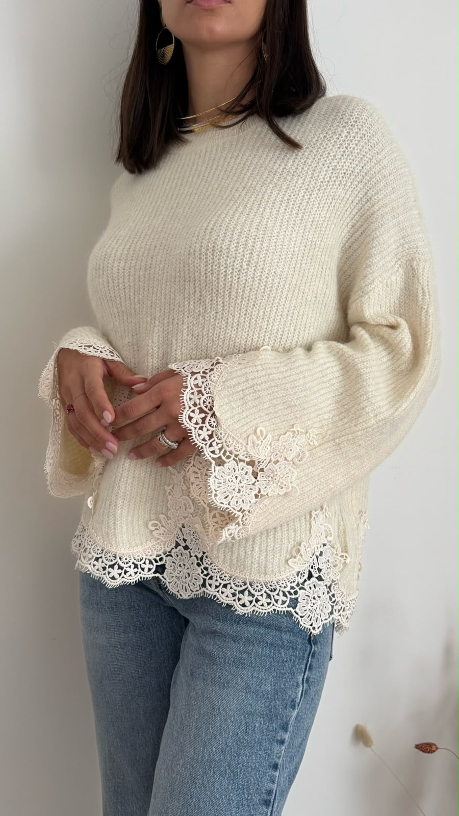 Pull Amaris - ecrù - vista 2