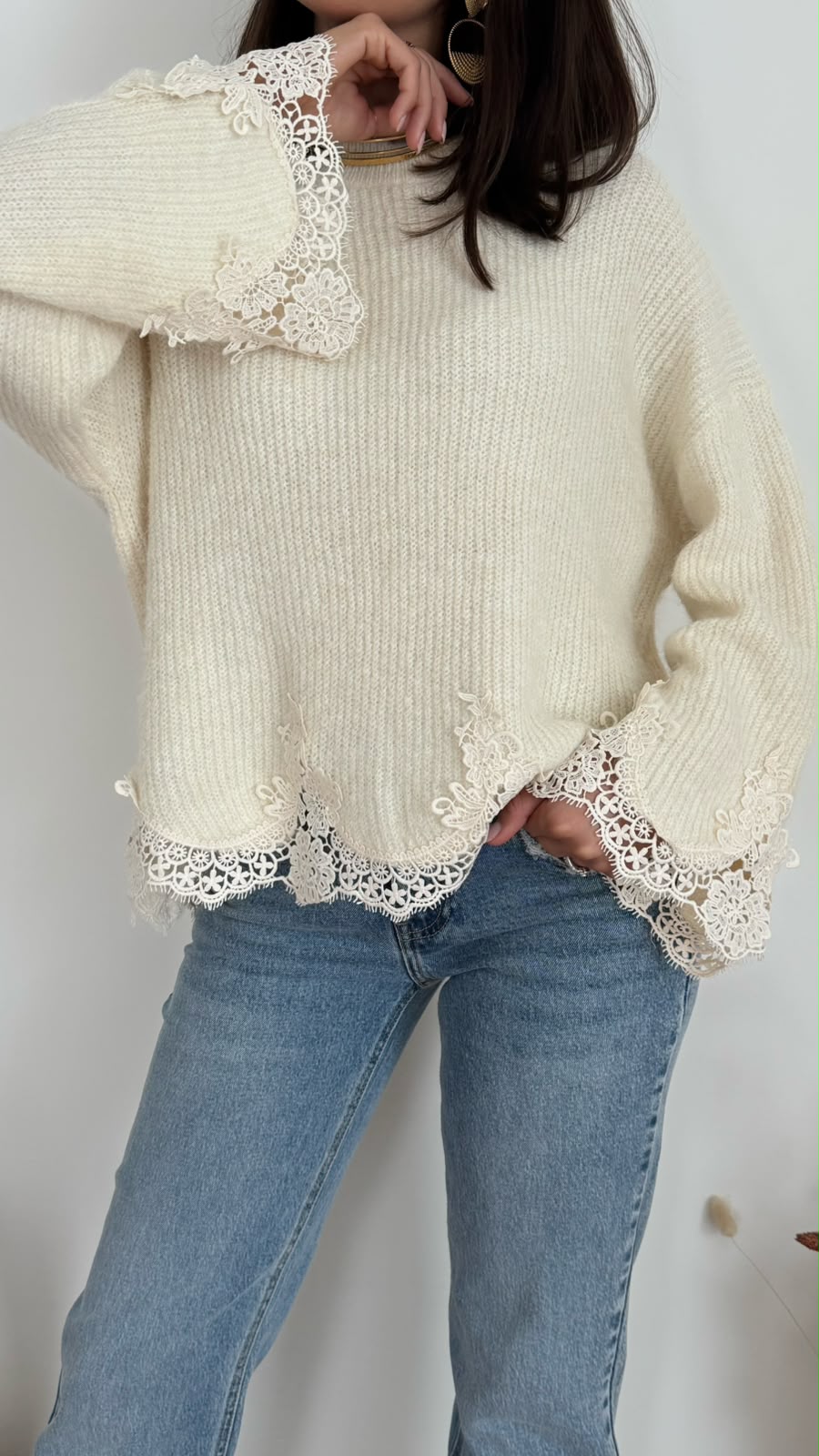 Pull Amaris - ecrù - vista 9