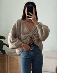 Pull Kylie - tortora - vista 1