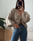 Pull Kylie - tortora - vista 2