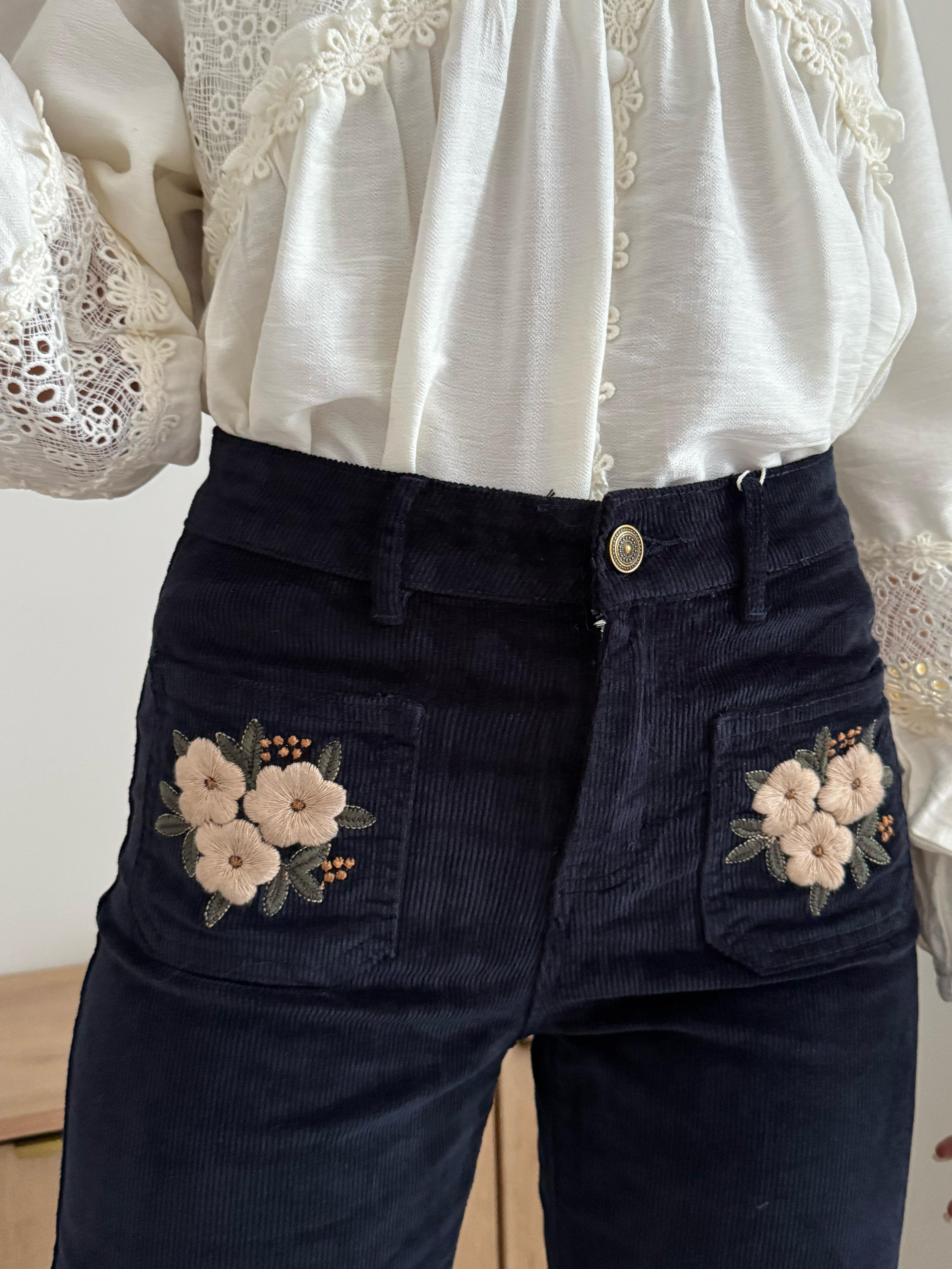 Pantalone Mavie Velluto