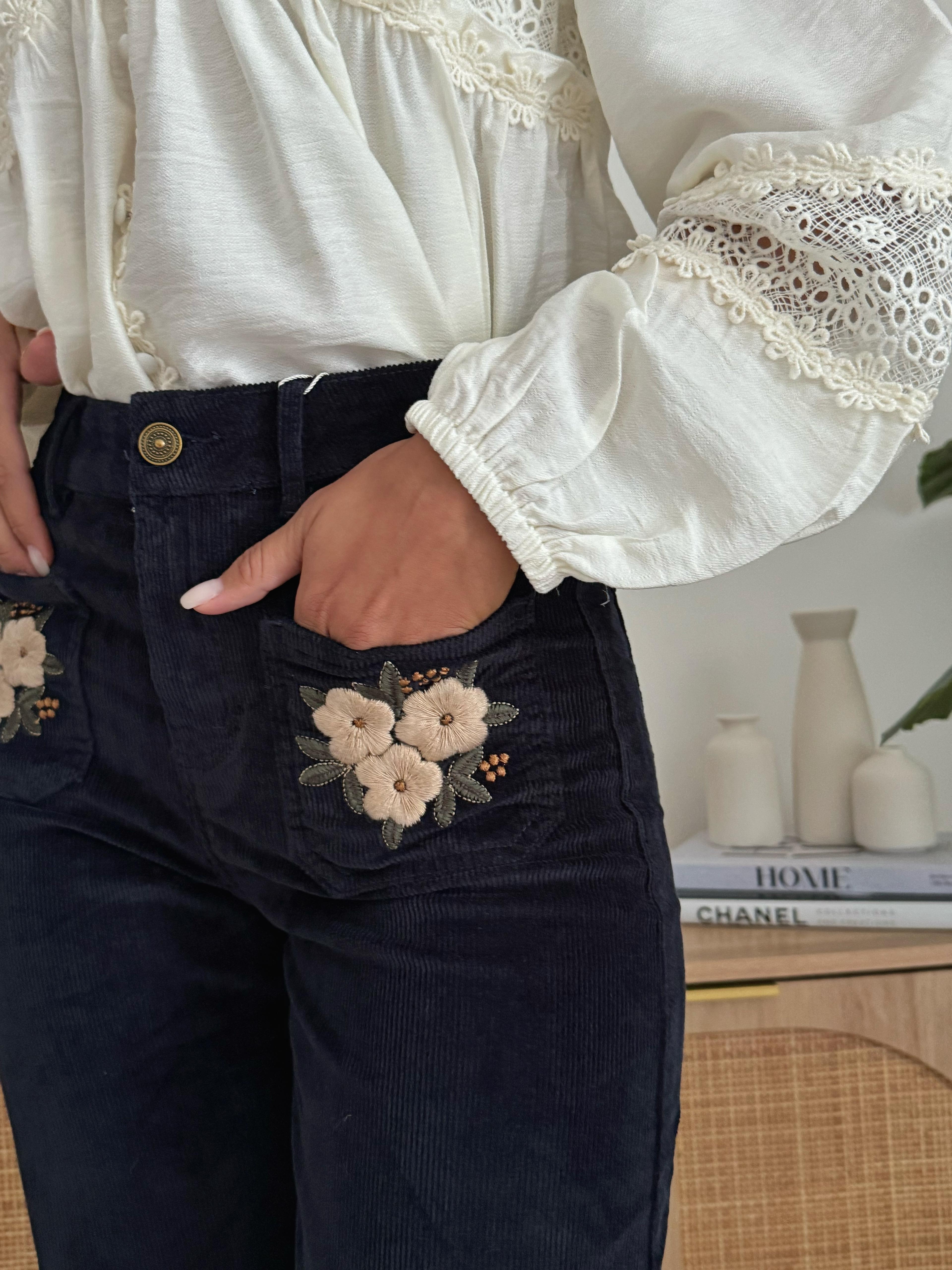 Pantalone Mavie Velluto