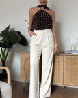 Pantalone Palazzo Beige