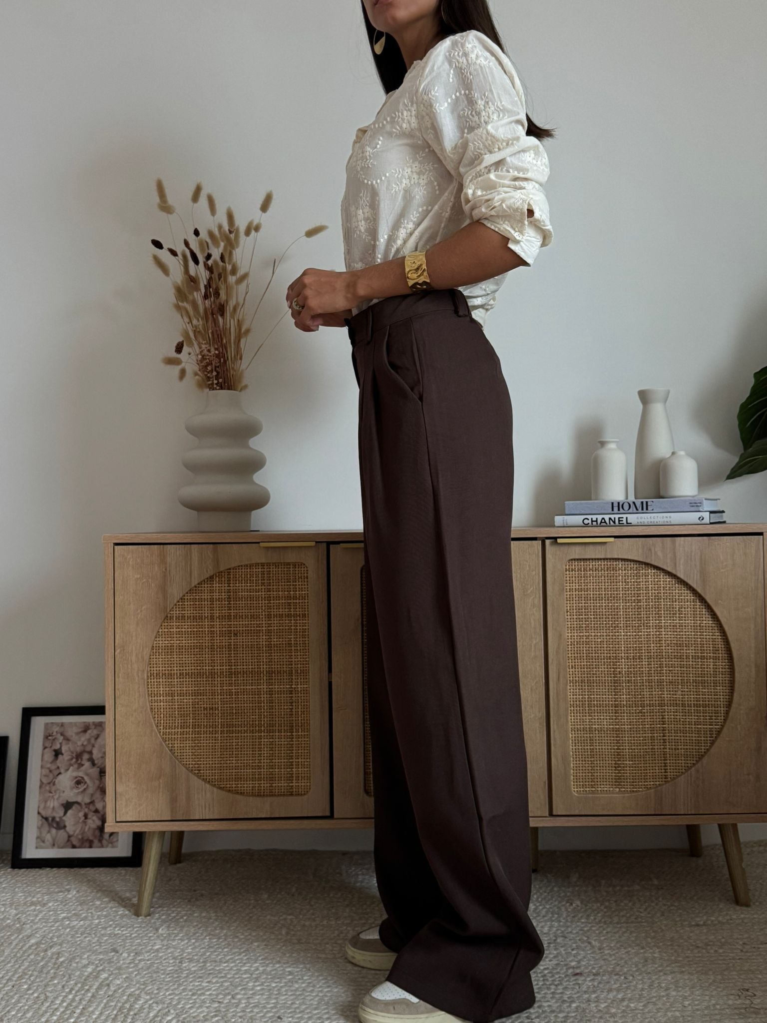 Pantalone Solea Brun