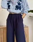 Pantalone Zoe Blu Navy