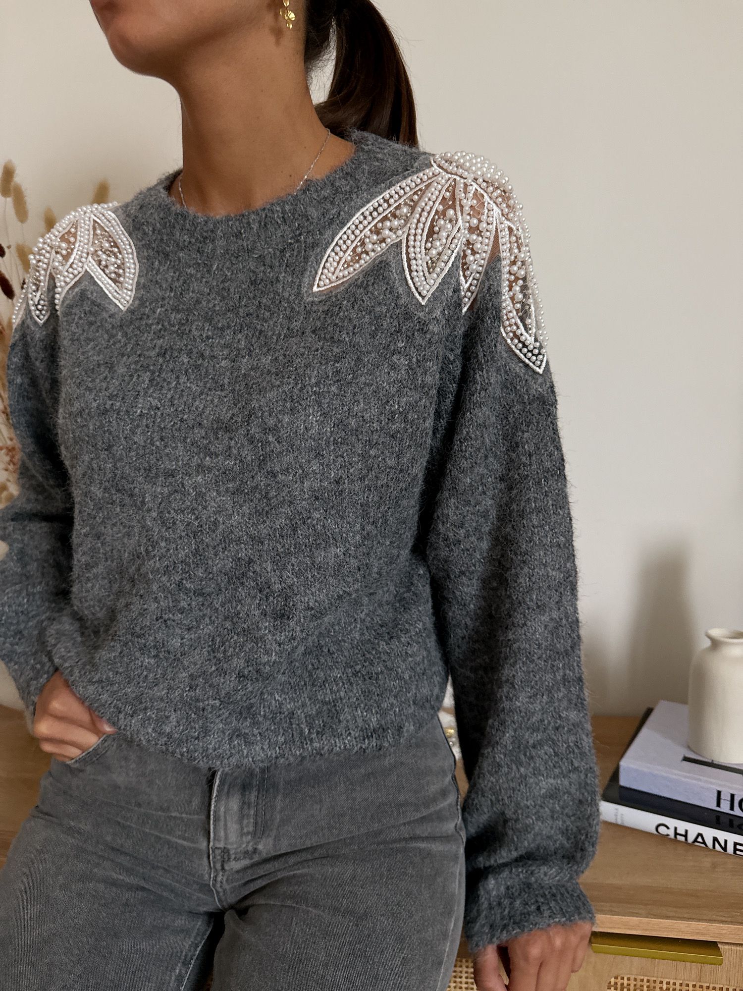 Pull Marila Grigio