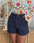 SHORTS SAHARA BLU NAVY