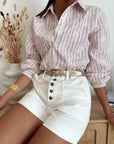 Shorts Denim Bianco