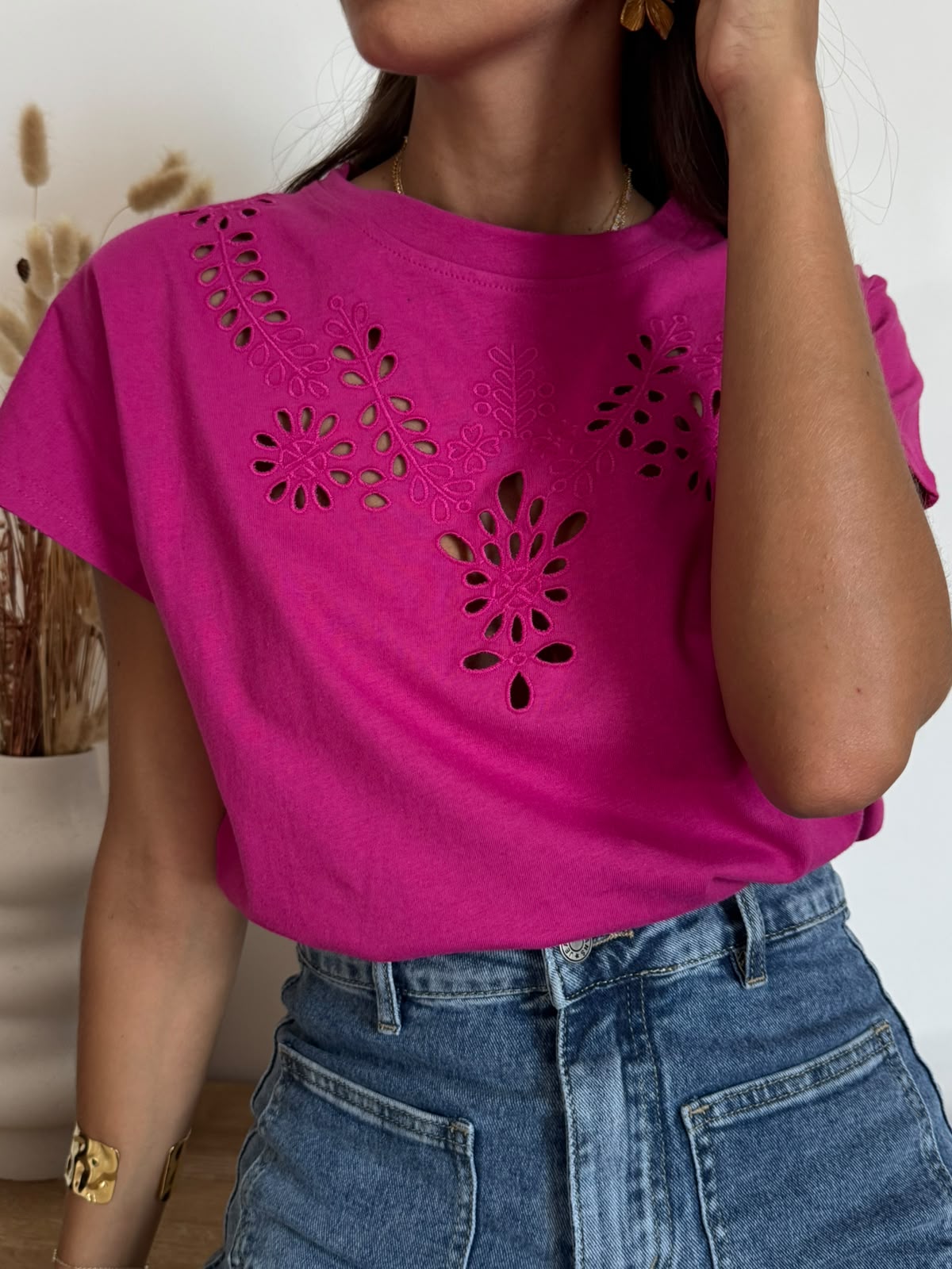 T-SHIRT ARIEL MAGENTA