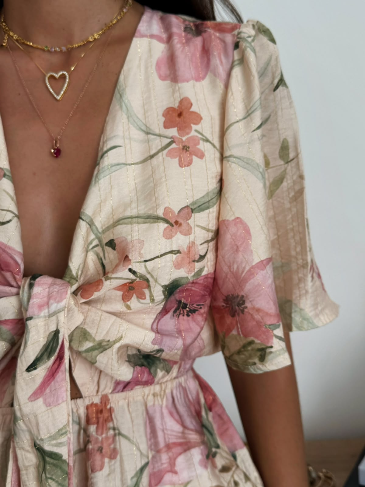 TUTINA FLORAL ROSA