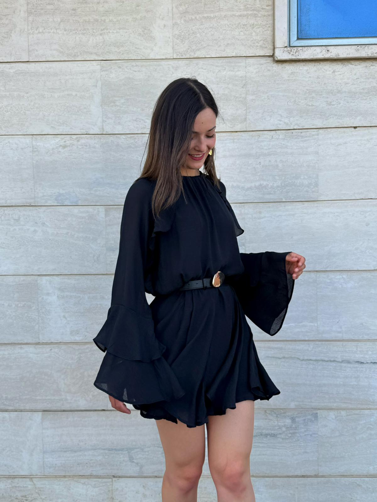 VESTITO ISABELLA NERO