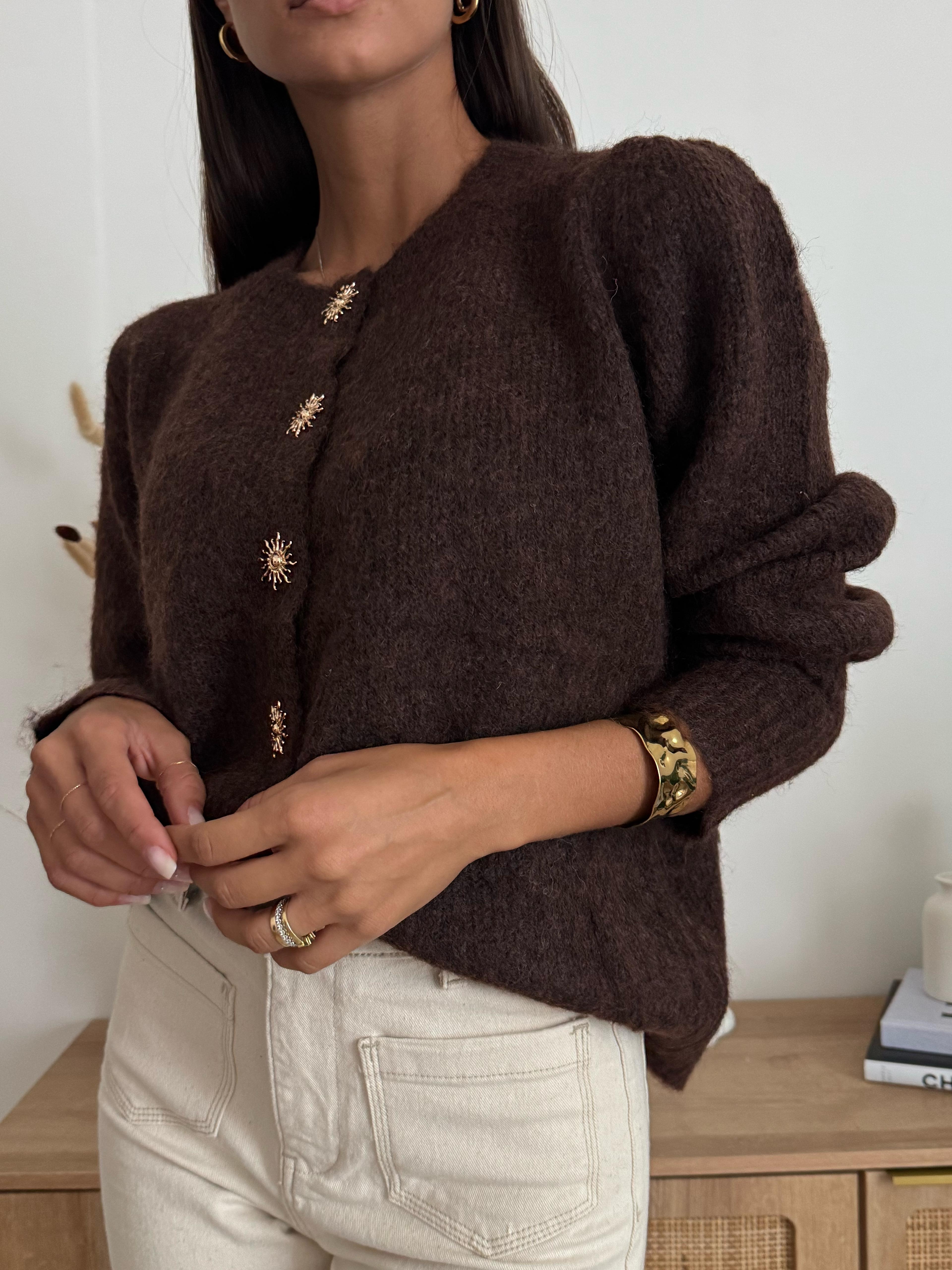 Cardigan Sole Cacao * IN RIASSORTIMENTO