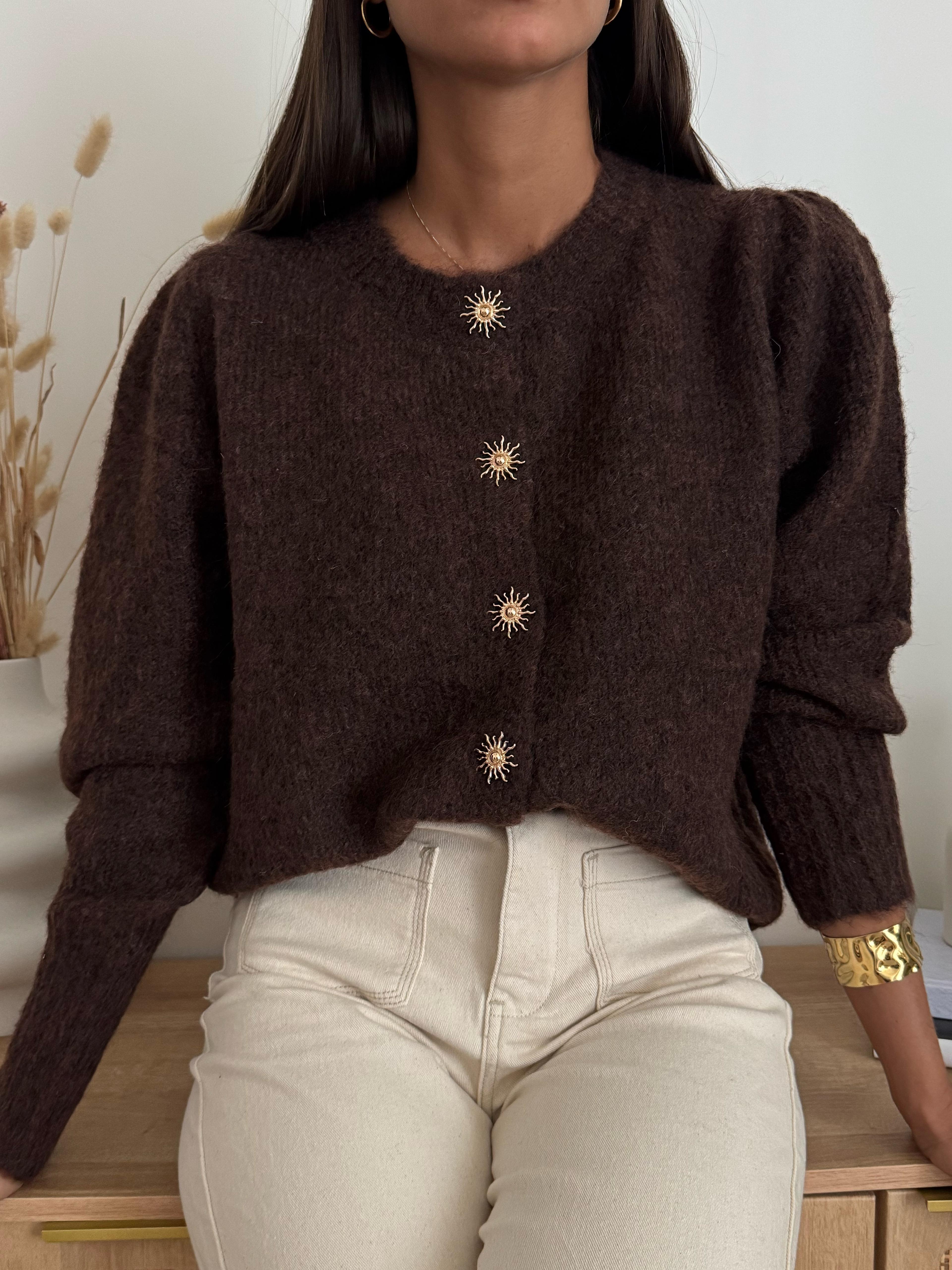 Cardigan Sole Cacao * IN RIASSORTIMENTO