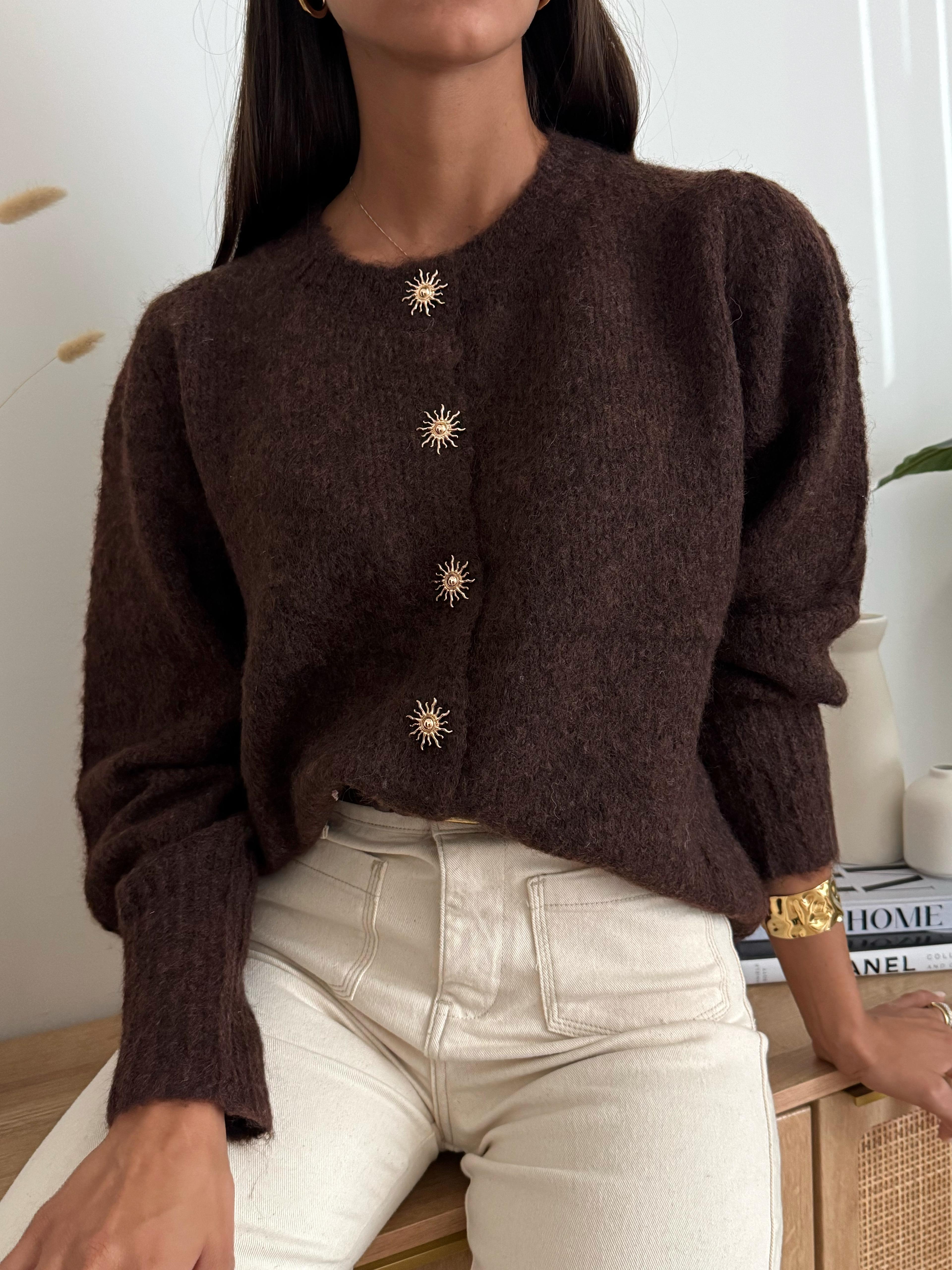 Cardigan Sole Cacao * IN RIASSORTIMENTO