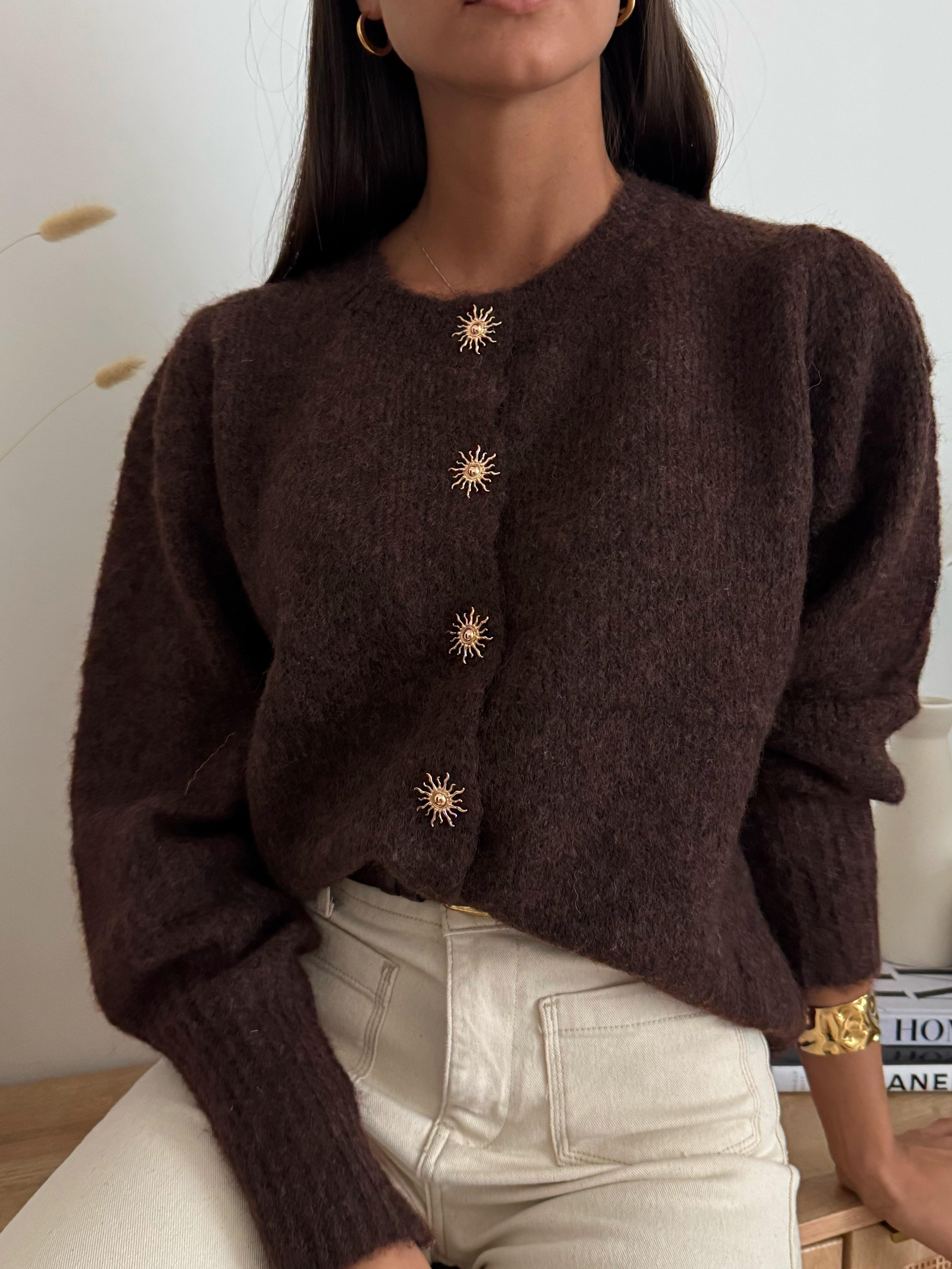 Cardigan Sole Cacao * IN RIASSORTIMENTO