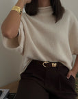 MAGLIA CÈLINE ECRÙ