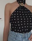 Top Shell Pois Nero